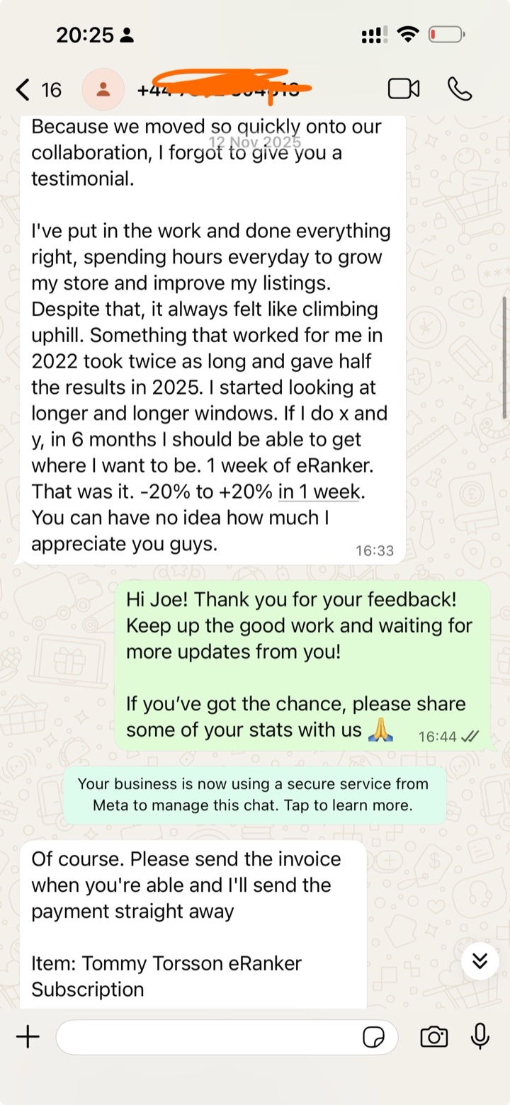 Joe: from -20% to +20% in one week